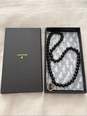 Fantôme Black Licorice Phone Wrist Strap